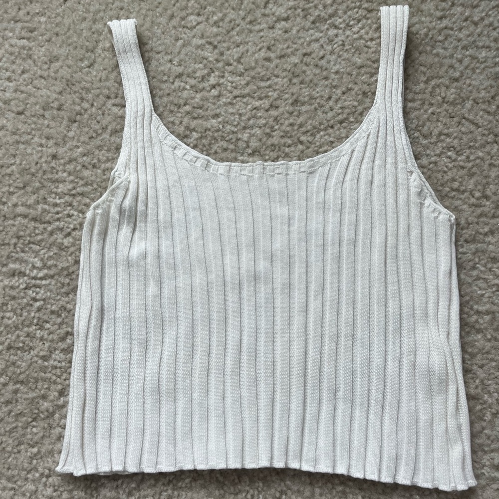 Ribbed Crop Top